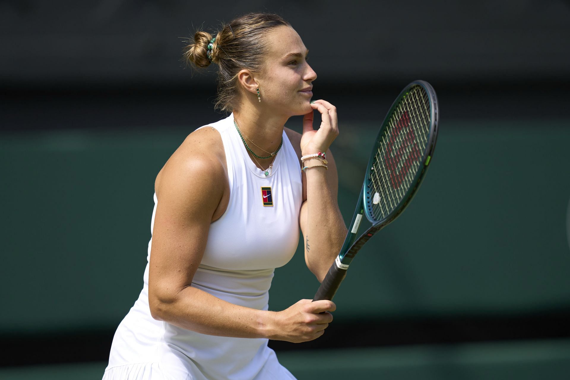 Aryna Sabalenka at Wimbledon 2025. (Photo: Getty)